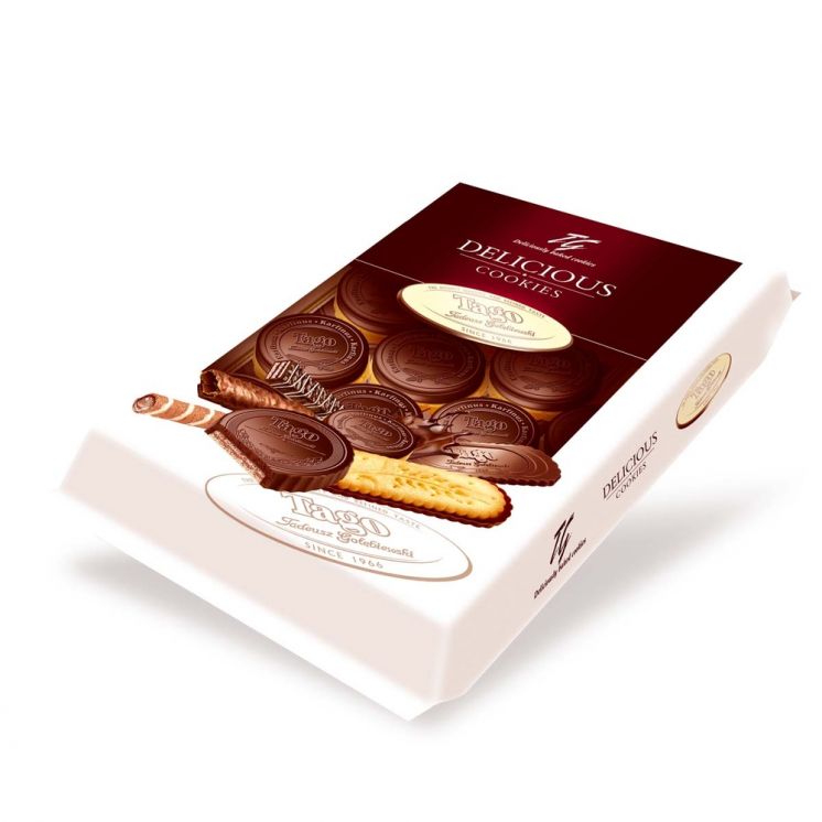 CIASTKA KARDYNAŁKI TAGO ZABAJONE 900G