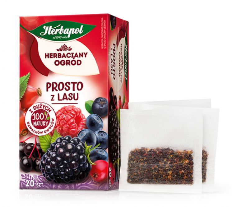 HERBAPOL HERBATA OWOCOWA PROSTO Z LASU 20TB