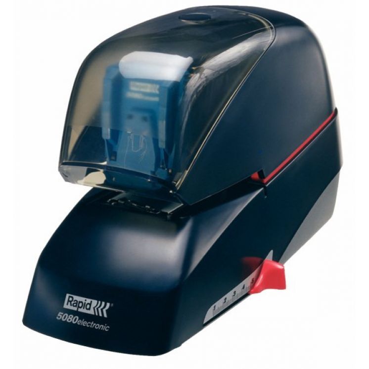 Zszywacz elektryczny Rapid Supreme R5080e 80 kartek czarny