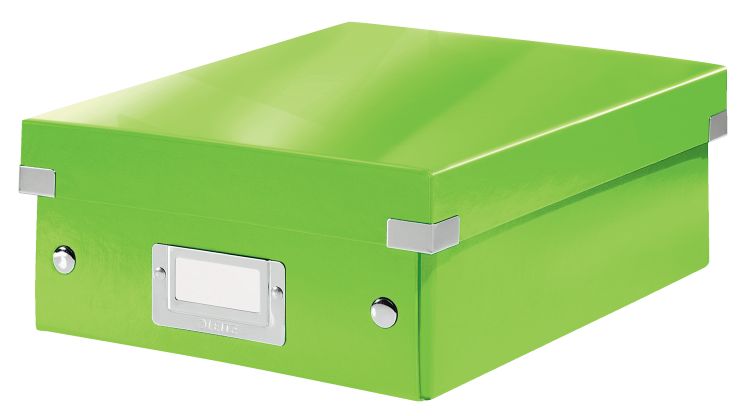 Pudło z przegródkami Leitz C&amp;S, małe, zielone 60570054