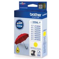 Tusz BROTHER LC225XLY yellow 1200str.