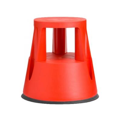 Taboret biurowy Twin Lift Niebieski dwustopniowy TWINCO