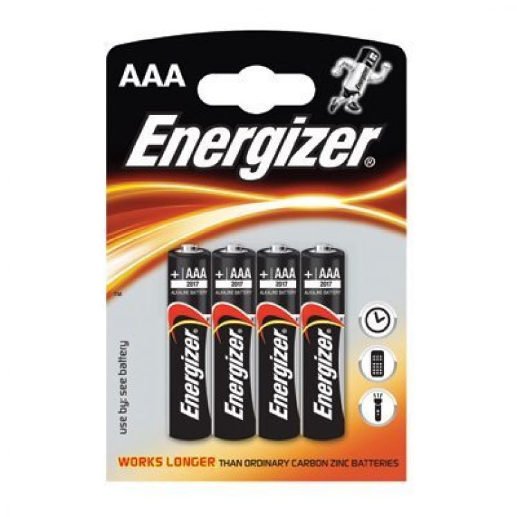 Baterie alkaiczne ENERGIZER LR03 TYP AAA /4/