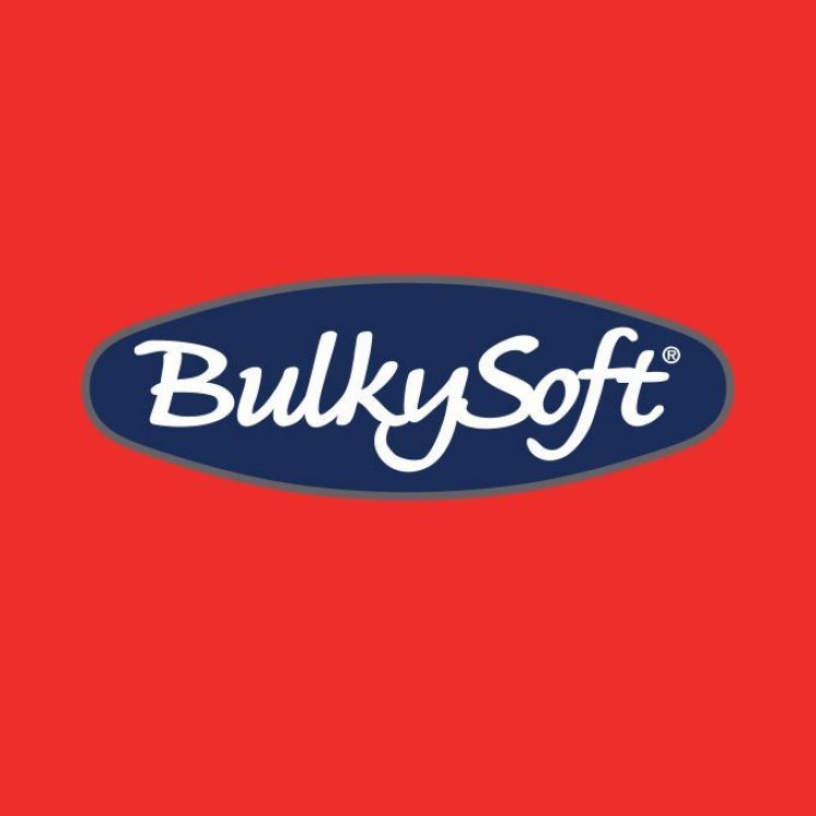 BulkySoft Serwetki 24x24, 2 warstwy CZERWONE 100 sztuk