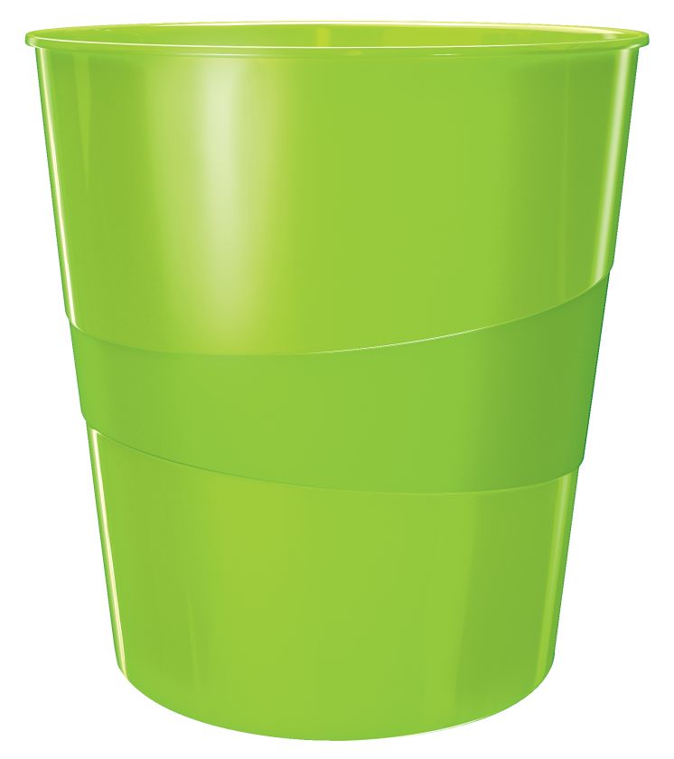 Kosz na śmieci 15L Leitz WOW, zielony 52781054