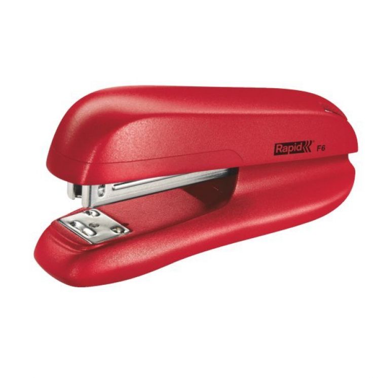 Zszywacz RAPID mały F6 24/6 i 26/6 25kartek Czerwony 5000270