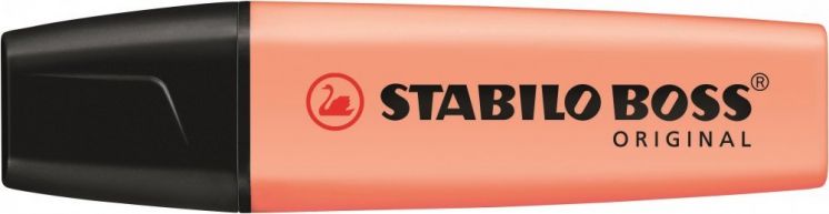 Zakreślacz STABILO BOSS ORIGINAL, pastelowy pomarańczowy