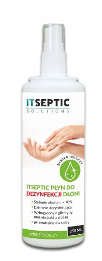 PŁYN DO DEZYNFEKCJI DŁONI ITSEPTIC 250ML
