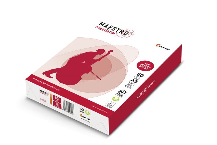 Papier xero MAESTRO standard plus A3 80G