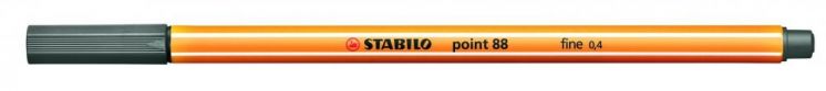Cienkopis STABILO point 88/96 ciemno szary