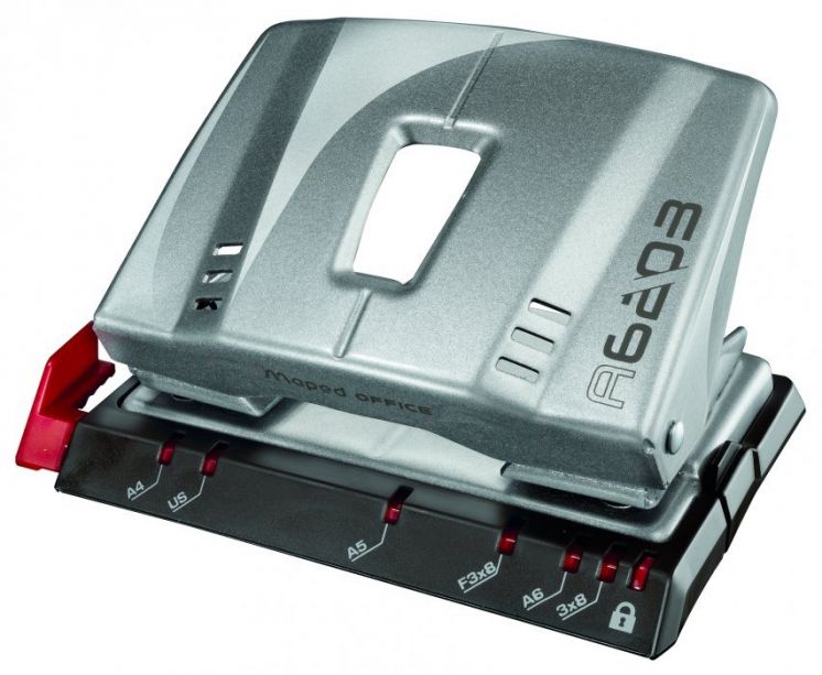 DZIURKACZ Maped ADVANCED METAL 25 KARTEK SREBRNY METALICZNY