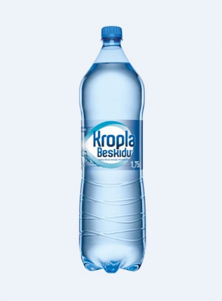Woda KROPLA BESKIDU gazowana 1.5L /6/
