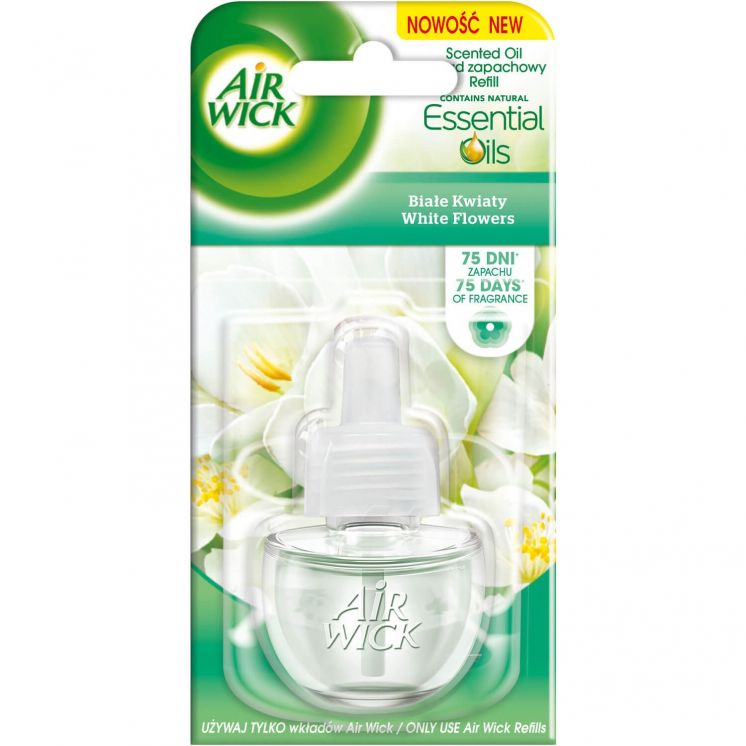 AIR WICK odświeżacz Elektryczny Białe Kwiaty_wkład_19 ml