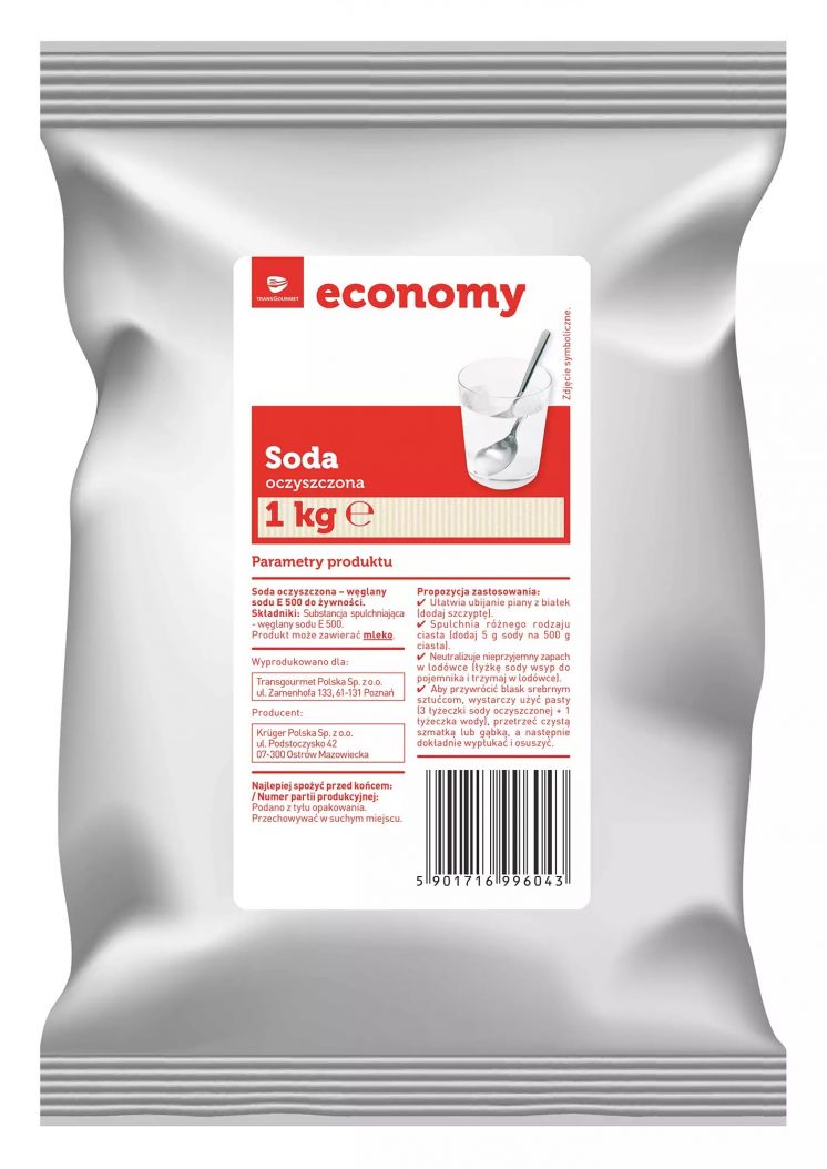 SODA OCZYSZCZONA 1KG