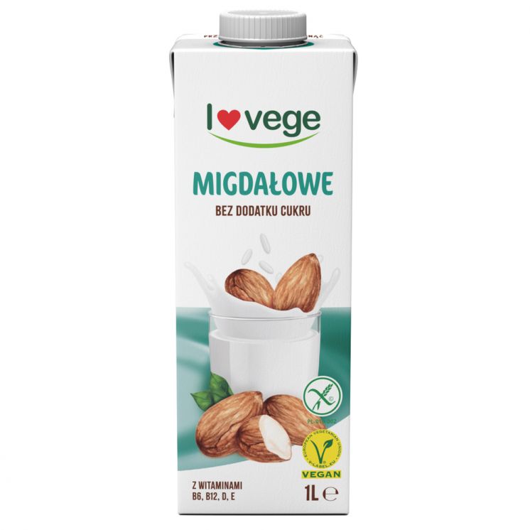 NAPÓJ SANTE LOVEGE MIGDAŁOWY B/CUKRU 1L