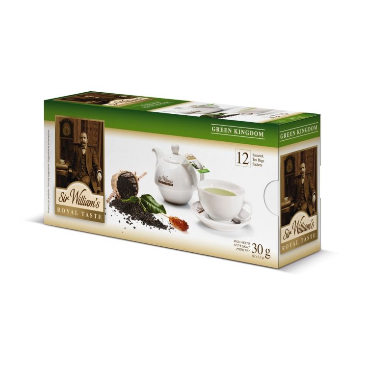 HERBATA SIR WILLIAMS ROYAL TASTE GREEN KINGDOM 12TB X 30G