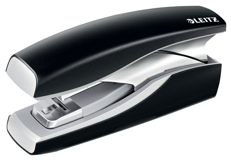 Zszywacz  Leitz New NeXXt Softpress Flat Clinch  czarny