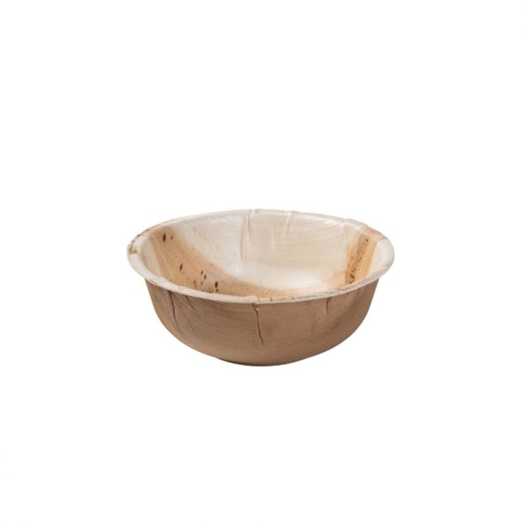 Miseczka z liści palmowych 425ml, Palmware_, okrągła, op. 25 szt. DTW05501