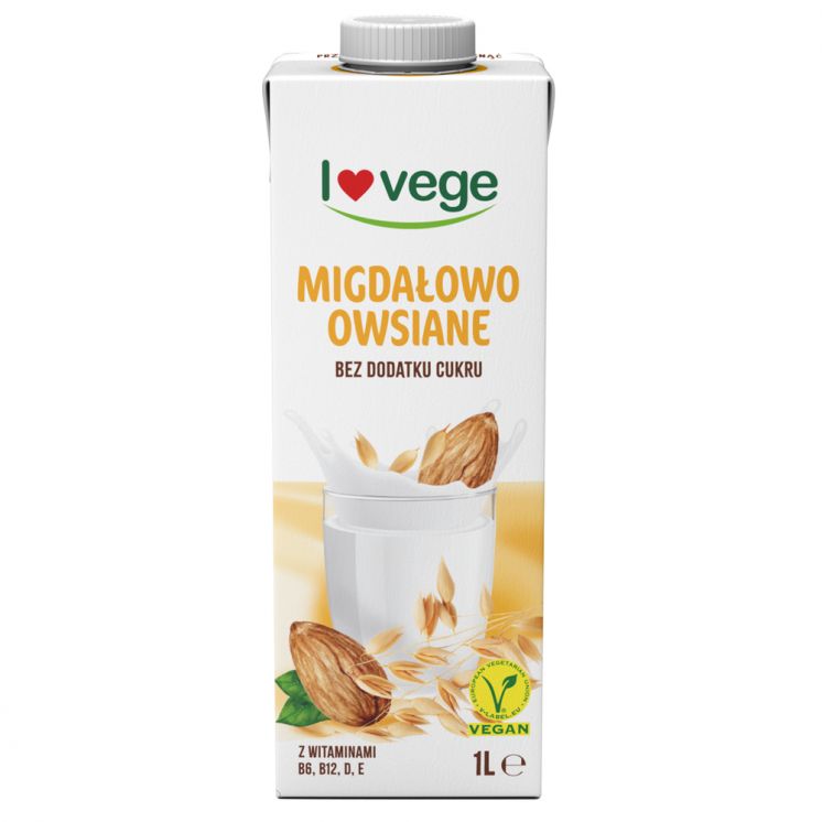 NAPÓJ SANTE LOVEGE MIGDAŁOWO-OWSIANY B/CUKRU 1L