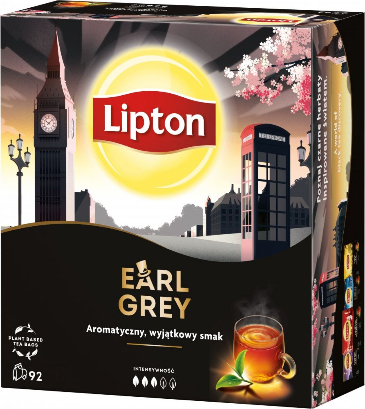 Herbata LIPTON EARL GREY 92TB