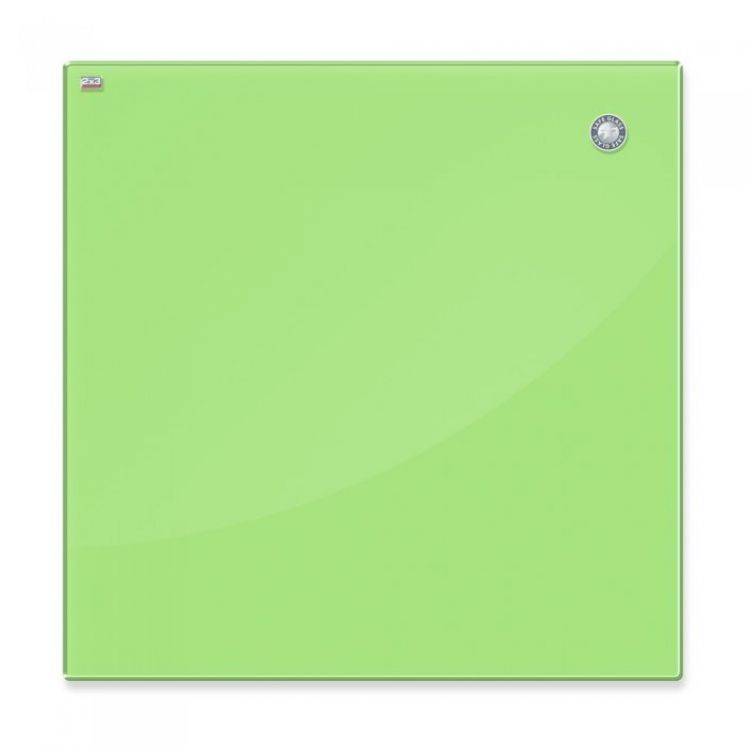 Tablica szklana suchościeralna-magnetyczna 2x3 60x40cm jasnozielona